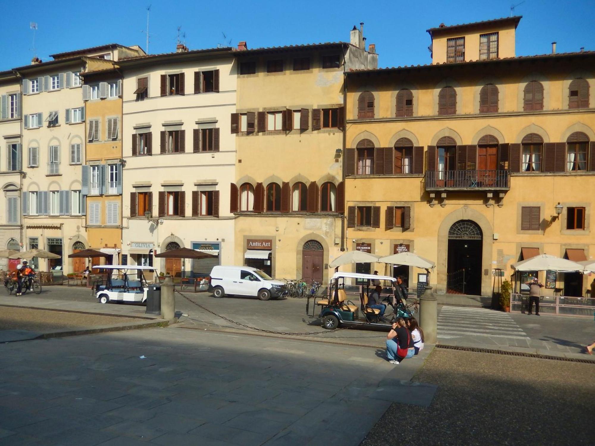 Panoramic View 2 Pitti Palace Close 2Ponte Vecchio Firenze Eksteriør billede